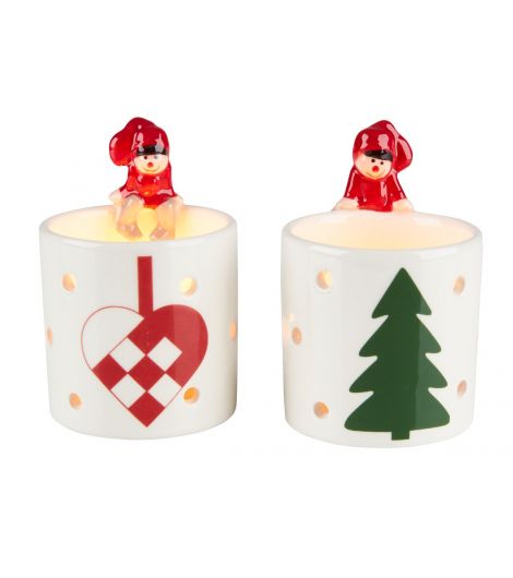 حامل شموع صغيرة SKINFAXE - بارتفاع 10 سم (من مقاسات/ألوان مختلفة)