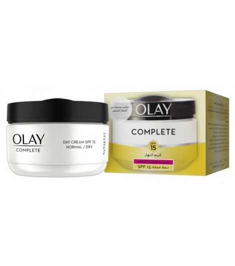 Olay Complete 3 In 1 Moisturizer Day Cream Spf 15 For Normal To Dry Skin 50 ml