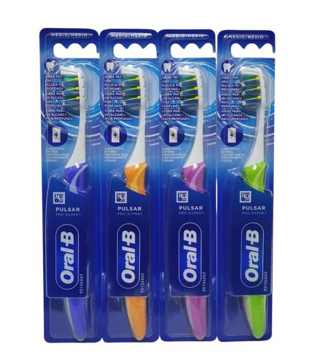 Oral-B Pro Expert Pulsar Powered Medium 35 Toothbrush (Assorted).