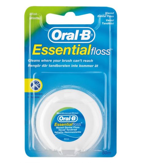 Oral-B Essential Mint Waxed Floss