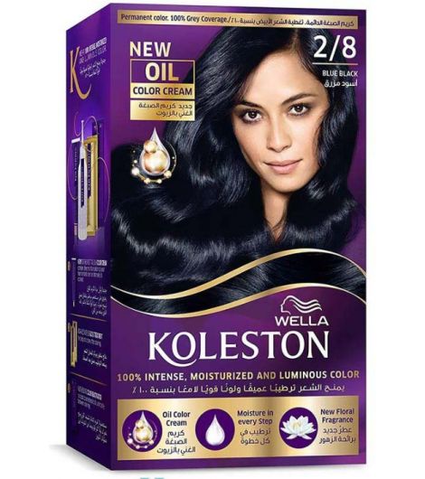 Koleston Maxi Supreme Hair Color 2/8 Blue Black