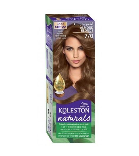 Koleston Maxi Naturals Nourishing Conditioner Hair Color Almond Blonde 7/0