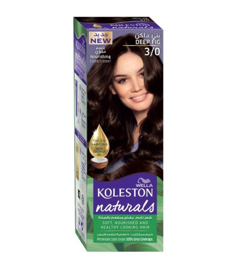 Wella Koleston Naturals Hair Color 3/0 Deep Fig