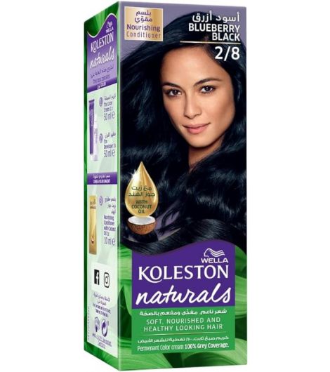 Koleston Naturals Hair Color 2/8 Blueberry Black