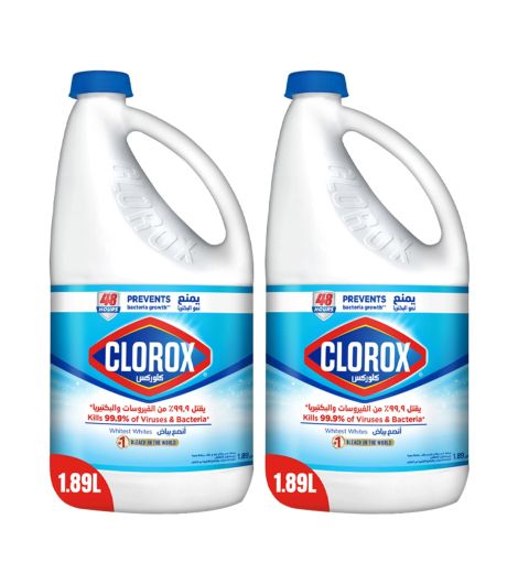 CLOROX REGULAR BLEACH - 2 X 1.89 L