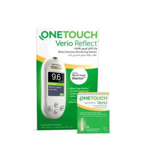 OneTouch Verio Reflect meter + 50 strips
