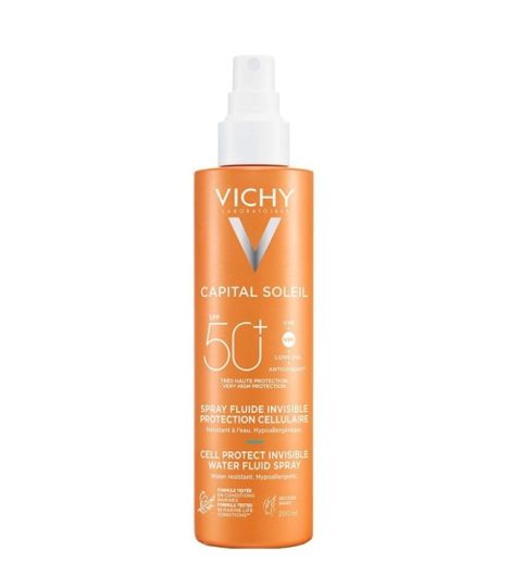 Vichy Capital Soleil Invisible Water Fluid Spray SPF50 200ml