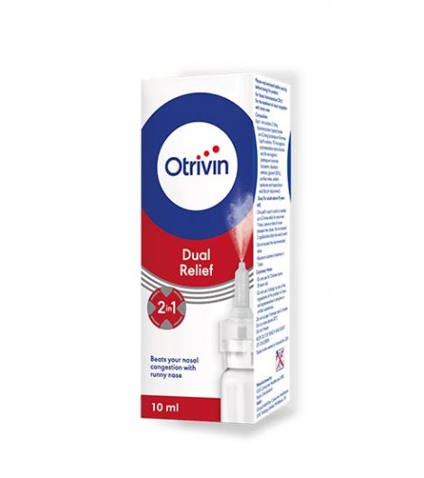 Otrivin Dual Relief Nasal Spray 10ml