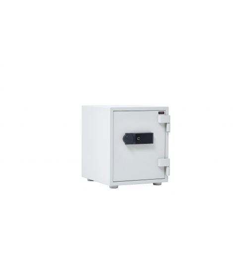 Uchida FireProof Safe With Touch Screen +Finger Print+key - Cream White