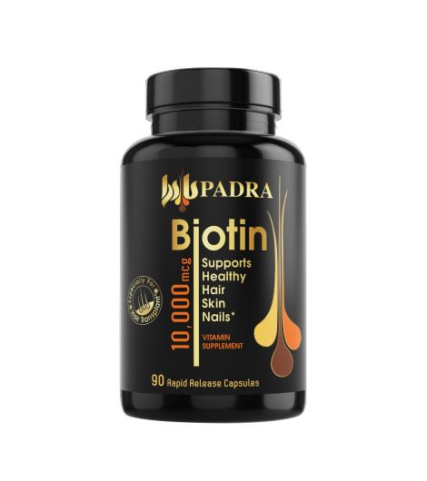 Padra Biotin 10000 mcg 90 Caps