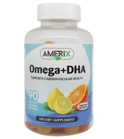 Amerix Omega+DHA Adult 90 Gummies
