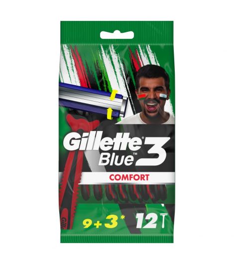 Gillette BLUE3 Comfort Sports 9+3