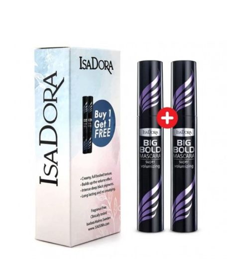 Isadora Big Bold Mascara Kit 1+1 Free