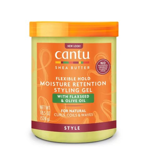 Cantu Flaxseed and Olive Oil Moisture Retention Styling Gel - 524g