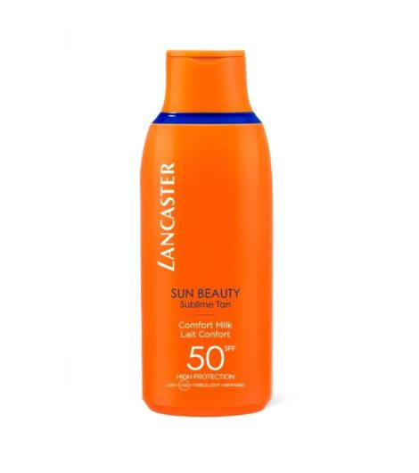 حليب الجسم لانكستر سن بيوتي مع عامل الحماية ‏SPF50‏، 175 ملل