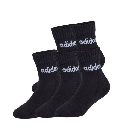 Adidas Linear Ankle Unisex Kid'S Socks 5 Pairs