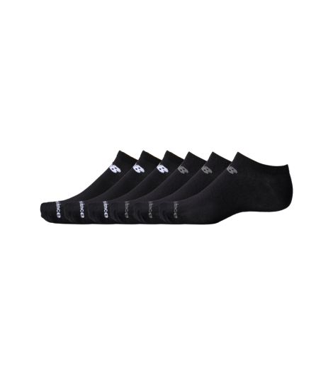 New Balance Lightweight No Show Unisex Socks 6 Pack