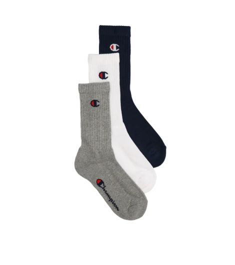 Champion Kid's 3Pk Crew Socks