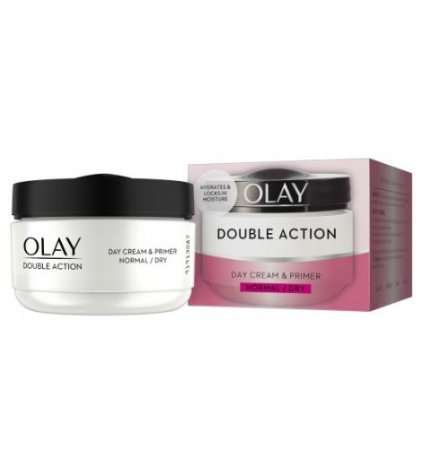 Olay Double Action Day Cream & Primer For Normal To Dry Skin 50 ml