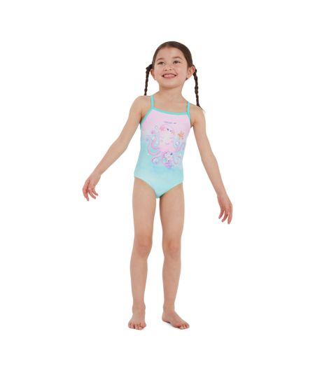 Speedo Digital Thinstrap Kid's Swimsuit