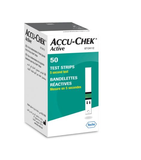 Accu Chek Active Strip 50s