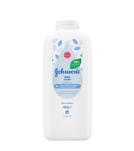 Johnson Baby Natural Powder 400g