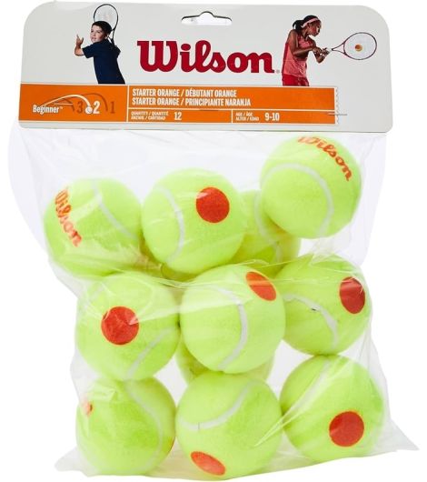 Wilson Starter Game Balls Orange 12Pk