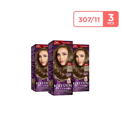 Koleston Maxi Intense Hair Color 307/11 Deep Ash Medium Blonde