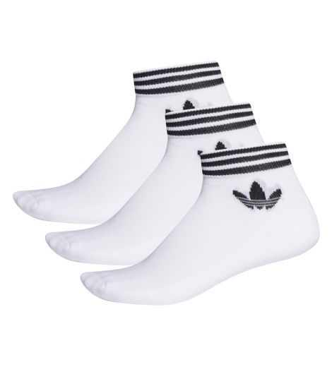 Adidas Island Club Trefoil Unisex Ankle Socks 3 Pairs