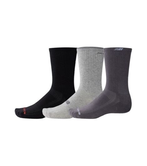 New Balance Mixed Crew 3 Pack Men's Socks