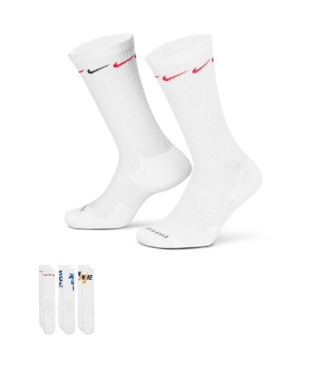 Nike Everyday Plus Cushioned Crew Socks (3 Pairs)