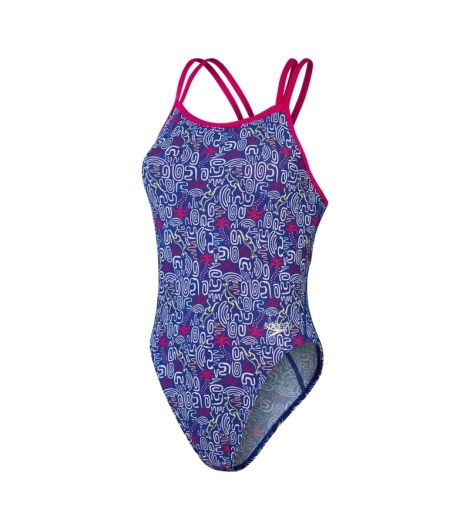 Speedo Women's Allover Starback 1 Piece