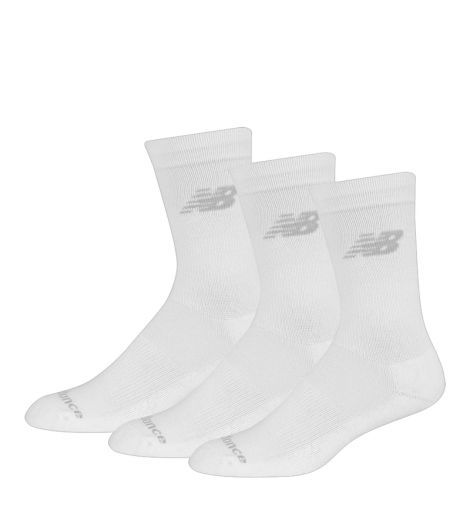 New Balance Performance Cotton Cushioned Crew Socks 3 Pair