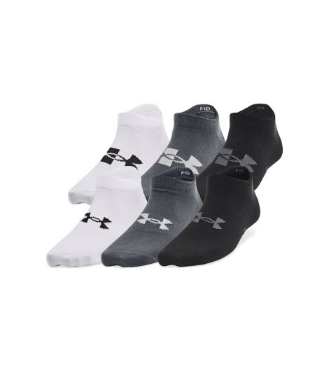 Under Armour Yth Essential No Show 6Pk Kid's Socks