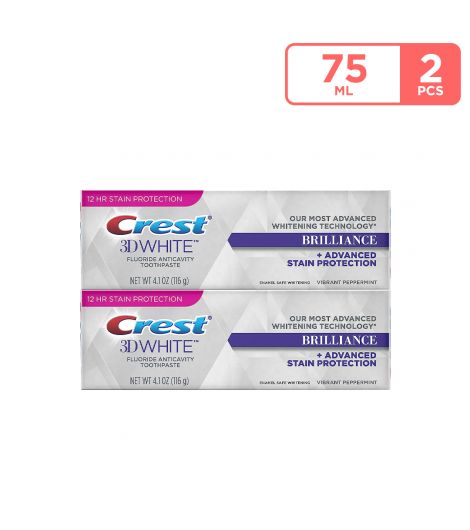 Crest 3D White Deluxe Pearl Glow Toothpaste 75 ML