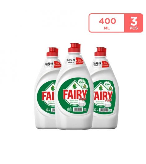 Fairy Original Dishwashing Liquid 3X400Ml