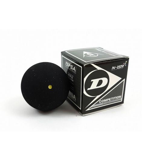 Dunlop Squash Ball Competition - Single Yellow Dot