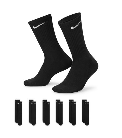 Nike Everyday Cushioned Training Crew Socks (6 Pairs)