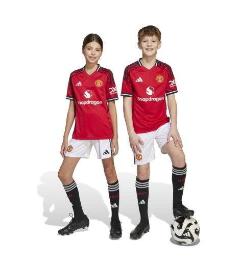 Manchester United 25/26 Kid's Home Shorts
