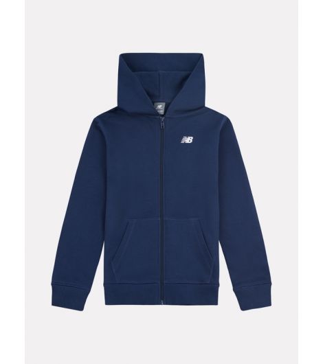 New Balance Kid's French Terry Small Logo Zip