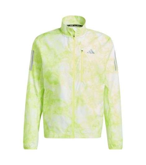 Adidas Men's Own the Run Allover Print Jacket