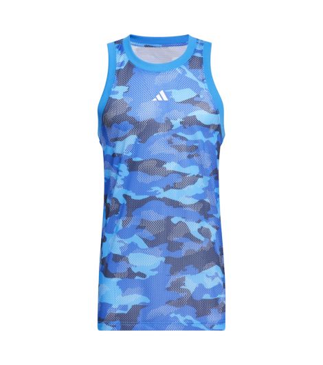 Adidas Men's Basketball Legends Allover Print Tank Top