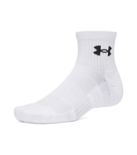 Under Armour Unisex Performance Cotton 3P Quarter Socks