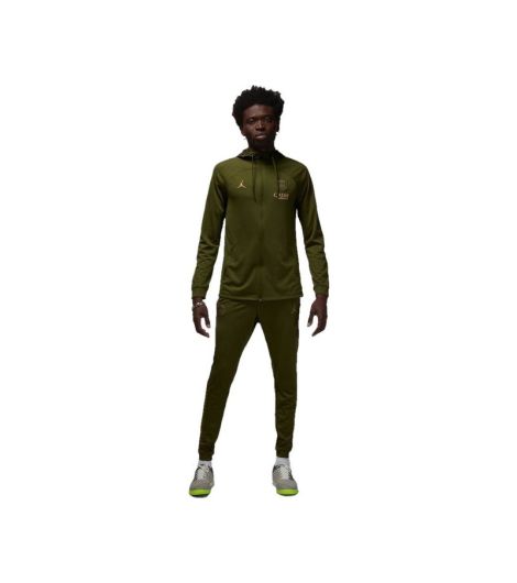 Paris Saint-Germain Strike Fourth Men's Jordan Dri-FIT Football Hooded Tracksuit