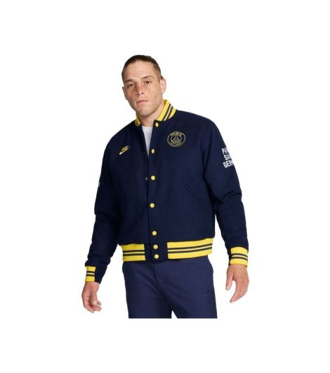 Paris Saint-Germain Authentics Men's Nike Football Varsity Jacket