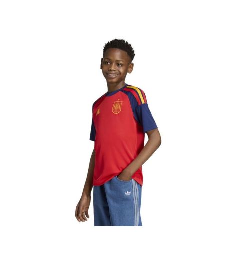 Spain 26 Home Kid's Fan Football Jersey