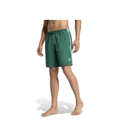 Adidas Adicolor 3-Stripes 8-Inch Men's Swim Shorts