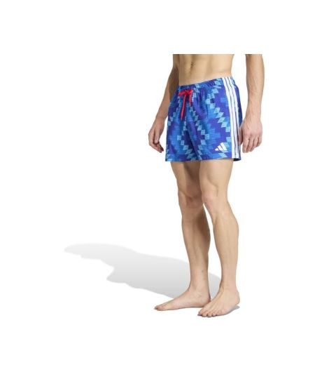 Adidas Football-Inspired Graphic Men's Swim Shorts 5-Inch