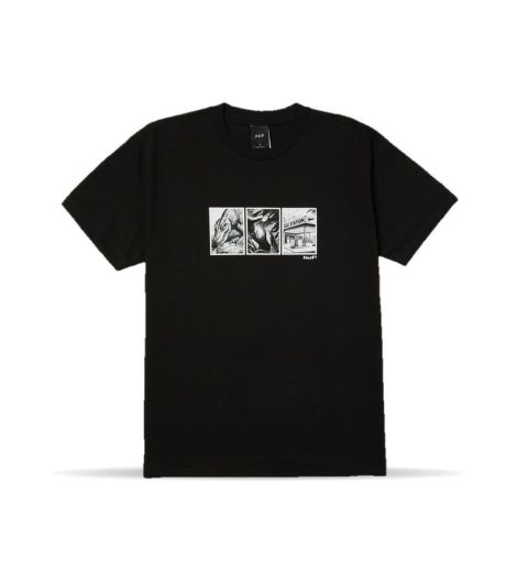 Huf Men's Fossil Fuel Short Sleeve Tshirt