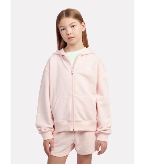 جاكيت من التيري الفرنسي بسحاب كامل وشعار صغير من New Balance – للأطفال